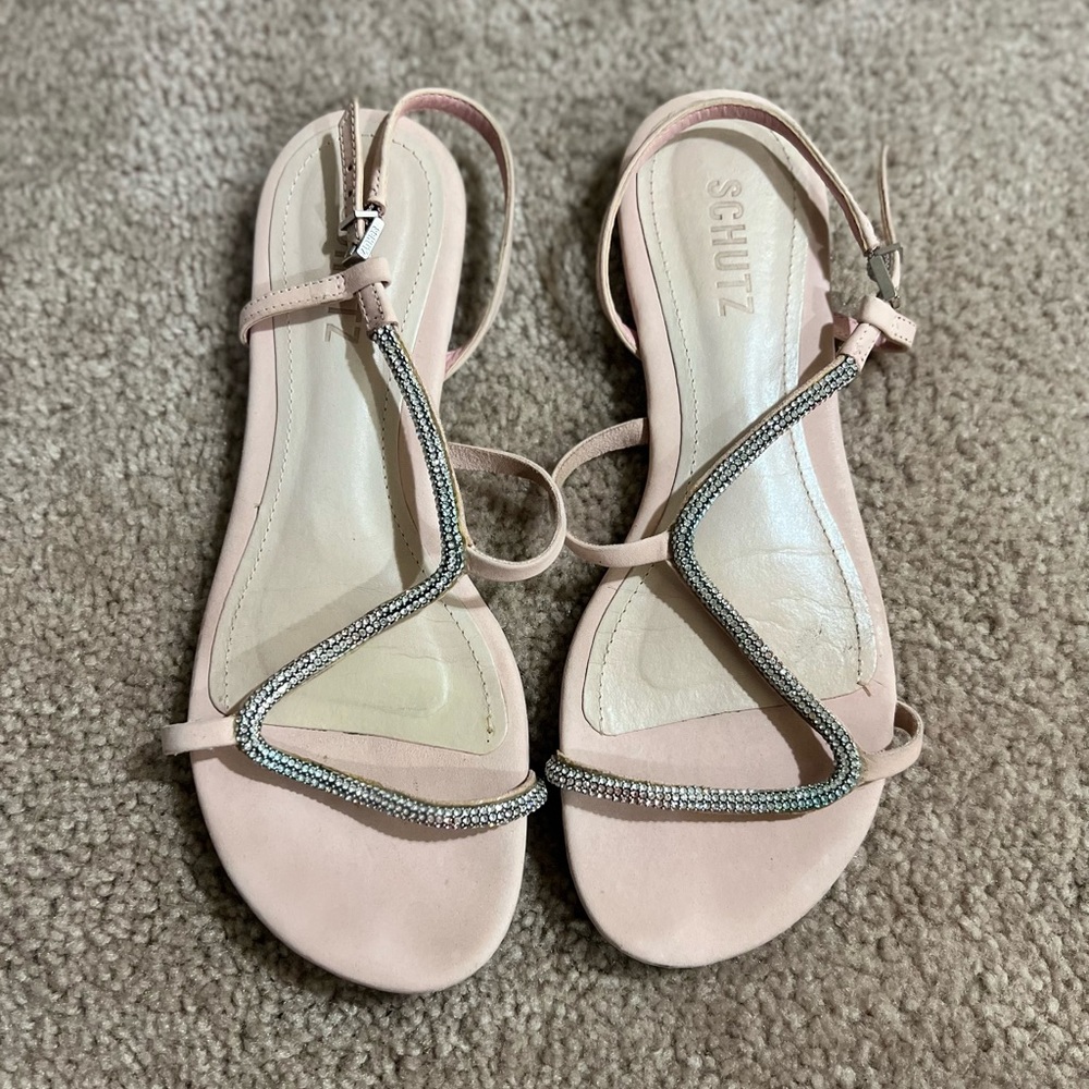 SCHUTZ - Crystal Sandal